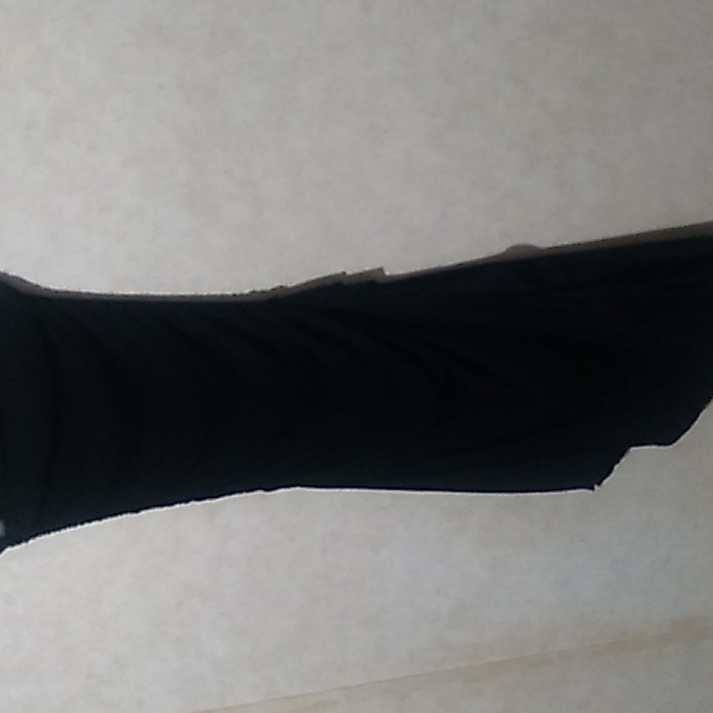 Beautiful asymmetrical strapless small maxi dress by XOXO - Picture 7 of 10